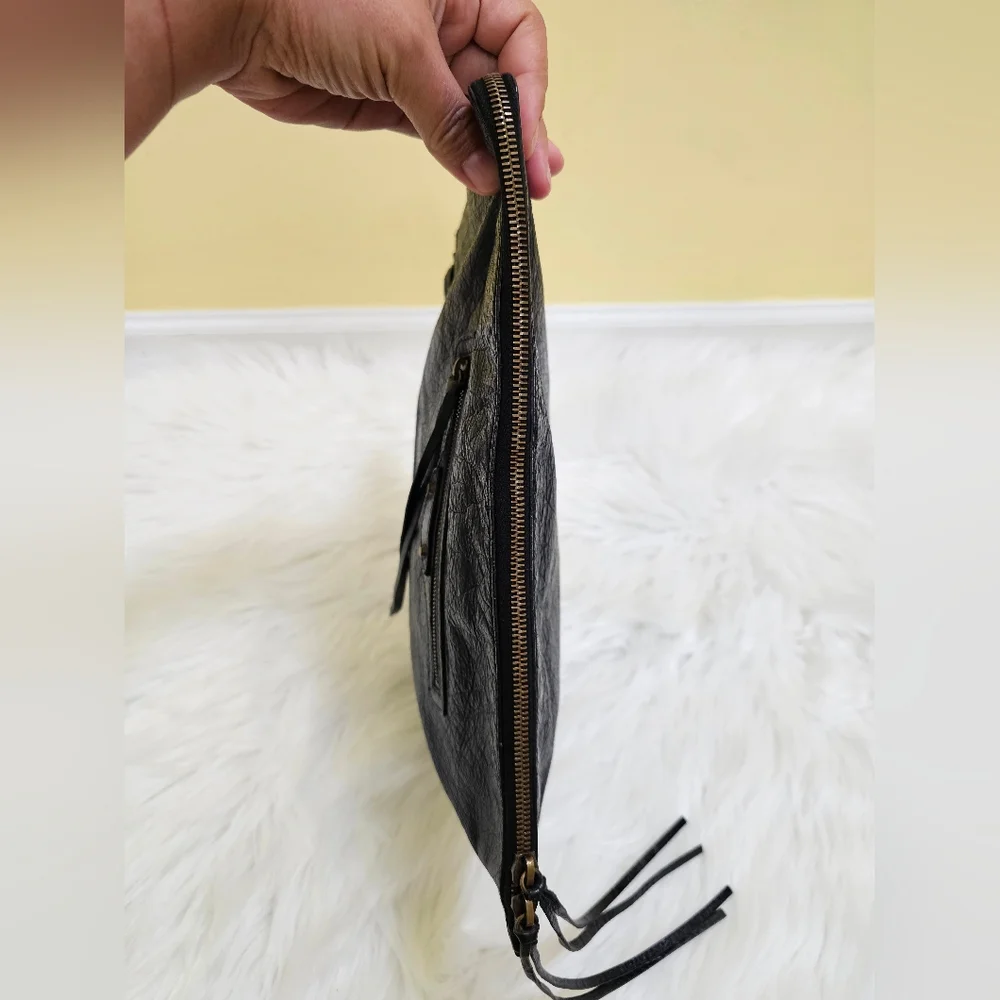 Balenciaga 2015 Lambskin Motocross Classic Zip Around Flat clutch bag - Picture 7 of 17